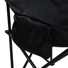 Latitude Run® Adjustable Reclining Camping Chair, Folding, Portable, Cup Holder, Side Pockets, Carry Bag, Structure For Hiking And Barbecues Portable Folding Three - Level Reclining, Comfortable | Wayfair