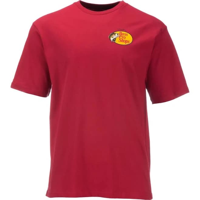 Bass Pro Shops Men's Johnny Morris Woodcut Logo Short-Sleeve T-Shirt
