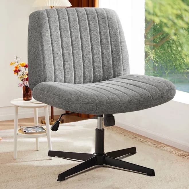 Armless Criss Cross Legged Office Chair