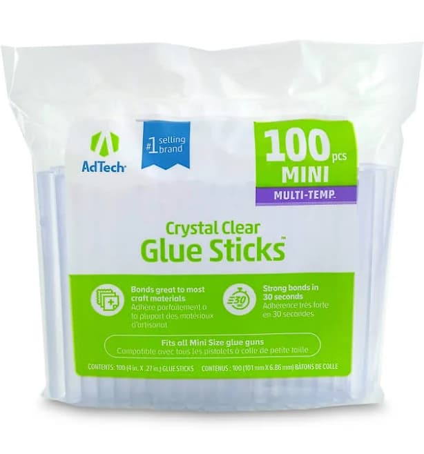 Adtech 100-Pack 4 in. Multi-Temp Mini-Size Glue Sticks