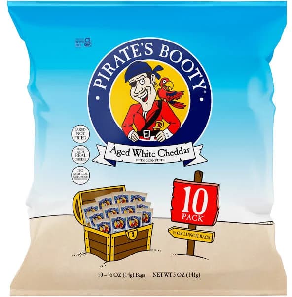 Pirate's Booty Gluten-Free Aged White Cheddar Puffs