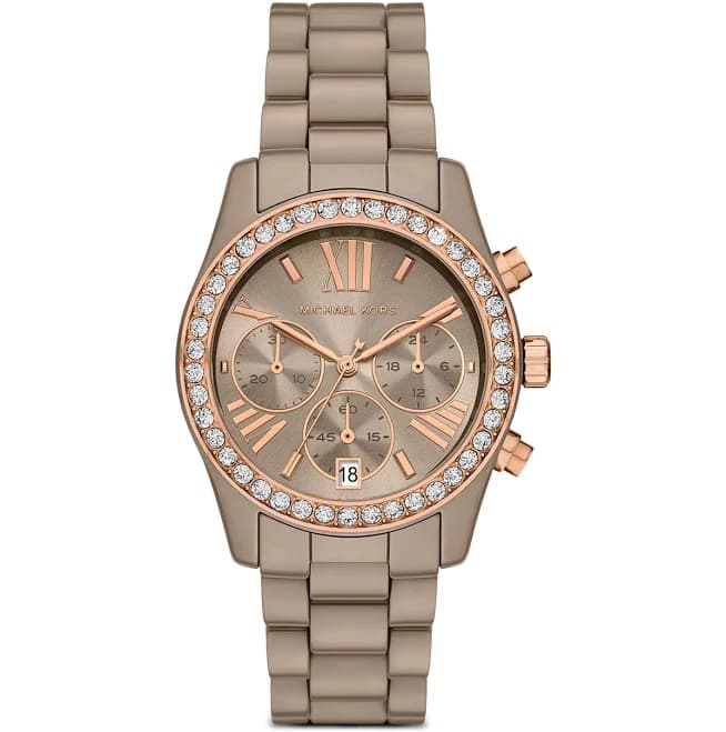 Michael Kors Lexington Chronograph Ceramic Watch