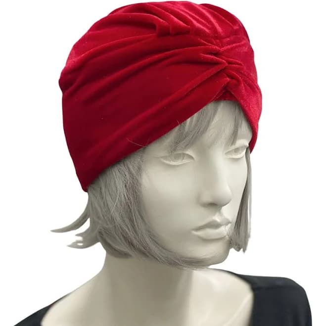 Boston Millinery Women's Evie Vintage Velvet Turban