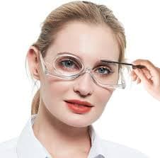 Amazon.com: OCCI CHIARI Eye Make Up Reading Glasses Women Magnifying Eyewear Rotatable Cosmetic Eyeglasses 100 125 150 175 200 225 250 275 300 350 400 500 600(Clear 3.5) : Health & Household