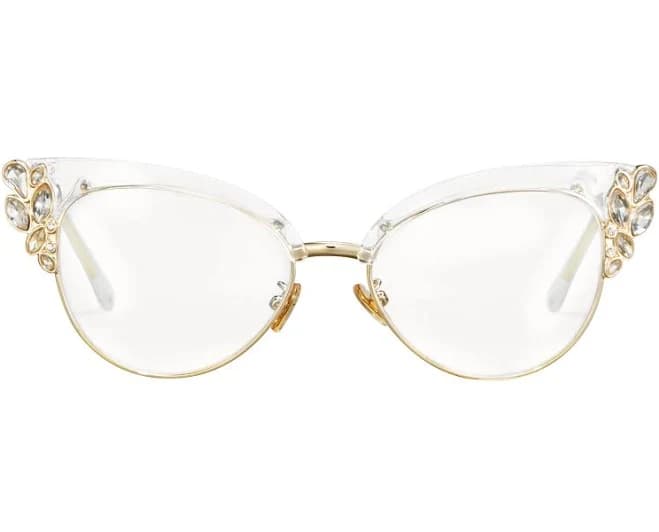 Bling Cat Eye Glasses