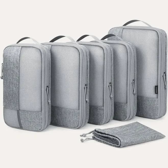 Bagsmart Compression Packing Cubes for Suitcases