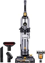 PowerSpeed Lightweight Powerful Upright Vacuum Cleaner for Carpet and Hard Floor, Pet Turbo, Black,Yellow