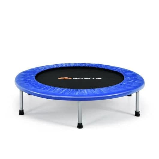 costway 38" Mini Folding Trampoline Portable Recreational Fitness Rebounder