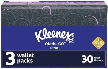 Kleenex Slim Wallet Facial Tissues