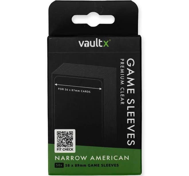 Vault X Narrow American Board Game Sleeves