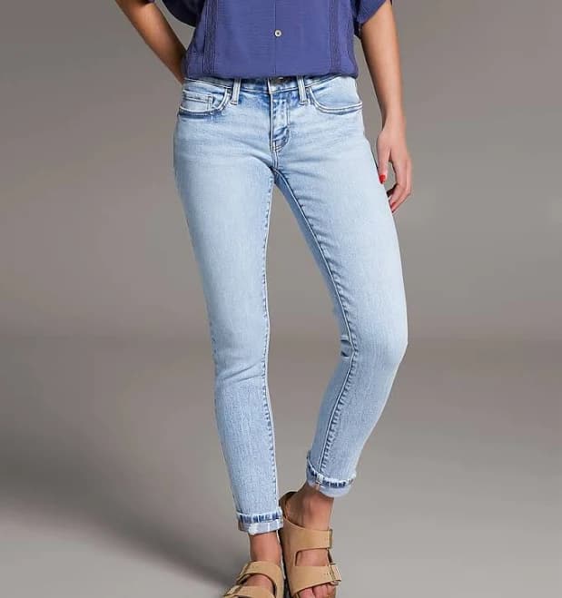 BKE Women's Stella Ankle Skinny Stretch Jean