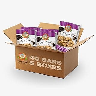Oatmeal Raisin Chewy Granola Bars, 40-1.0 OZ Bars (5 Boxes)