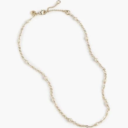 J.Crew Women's Pearl Layering Necklace