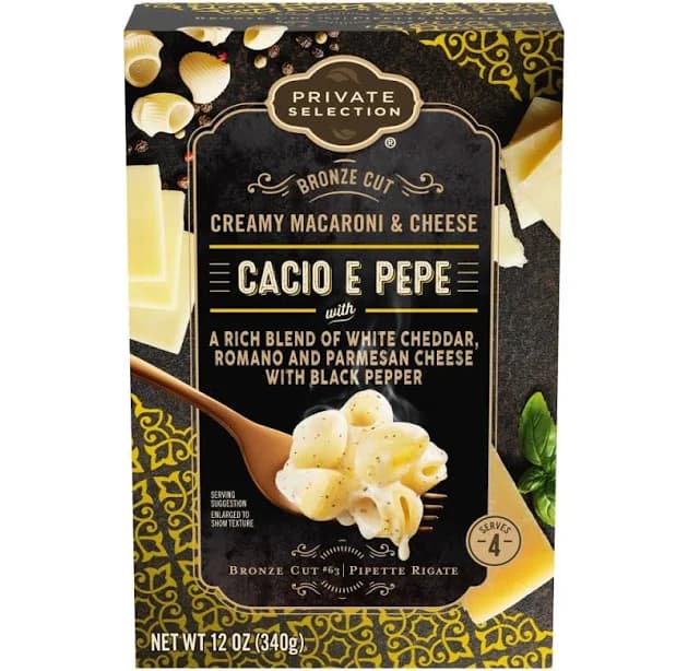 Private Selection Cacio E Pepe Macaroni and Cheese