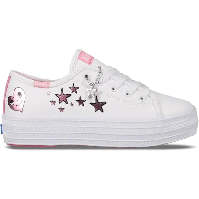 Keds Kid Big Kids Triple Up Star Lace-Up Canvas Sneakers