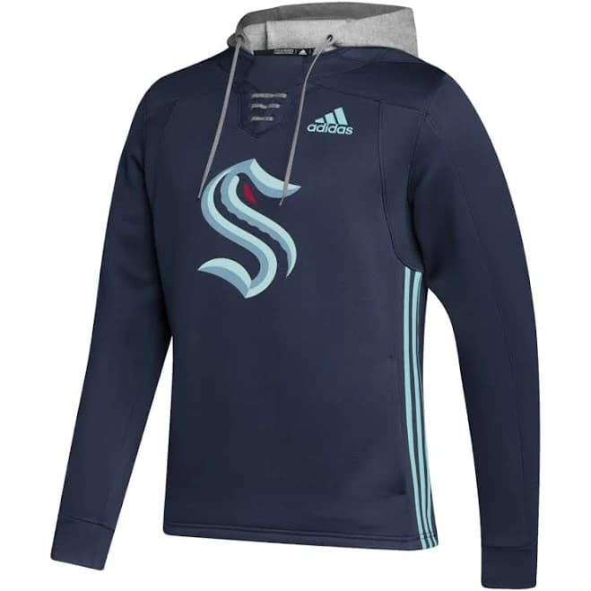 adidas Women's Seattle Kraken Skate Lace AEROREADY Pullover Hoodie