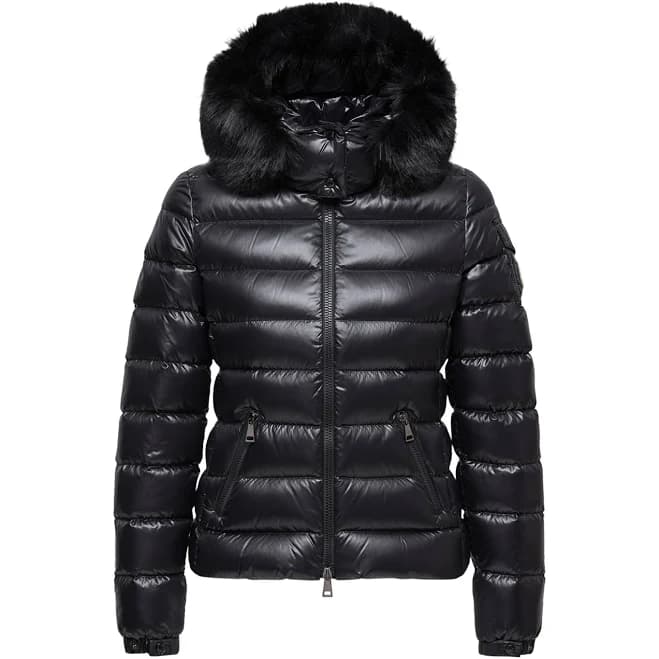 Moncler Women's Badyf Faux Fur-Trimmed Hooded Down Jacket