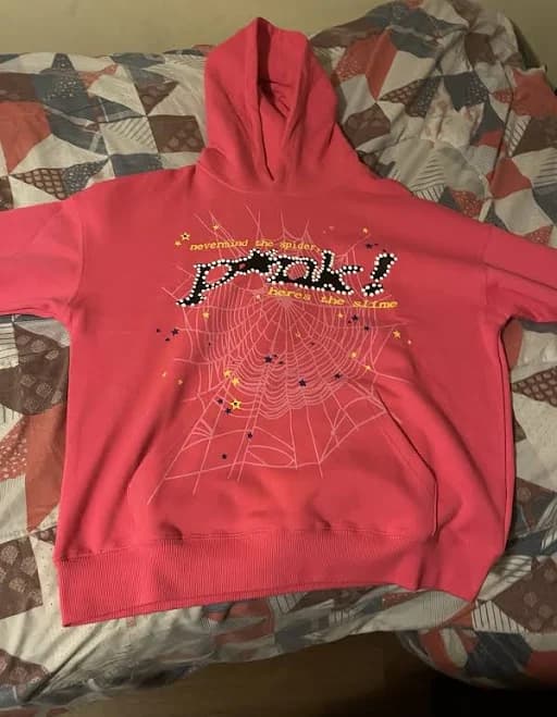 Sp5der Women's P*NK Hoodie