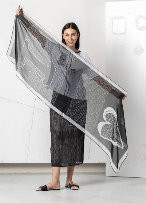 Elisa Cavaletti Silk Scarf