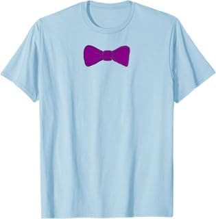 Purple Bow Tie T Shirt T-Shirt
