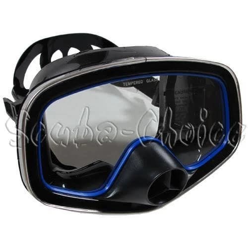 Scuba Choice Scuba Diving Classic Free Dive One-Window Silicone Purged Mask