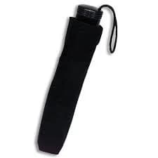 Compact Black Folding Umbrella