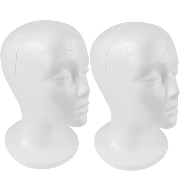 SHANY Styrofoam Mannequin Heads