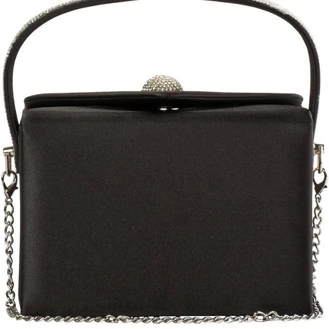 Women's Rhinestone Evening Box Clutch