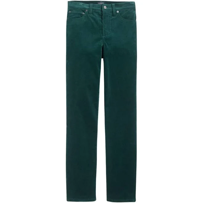 J. Crew 32 UK Corduroy Pants: Rich Green
