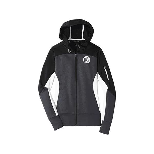 DV8 Women's Fleece Tactic Colorblock Full Zip Hooded Jacket