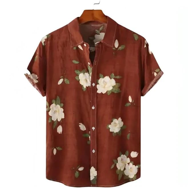 Hawaiian Button Up Shirt