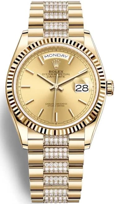 Rolex Day-Date 36mm Yellow Gold 128238