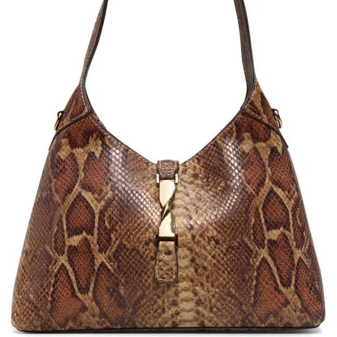 ALDO Women's Harperminii Snake Embossed Shoulder Bag