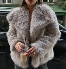 Fur Avec Les Filles Faux Fur Oversized Coat | Mercari