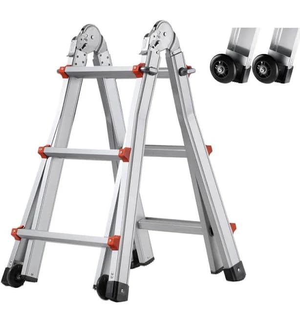 VEVOR 11 ft. Telescoping Ladder