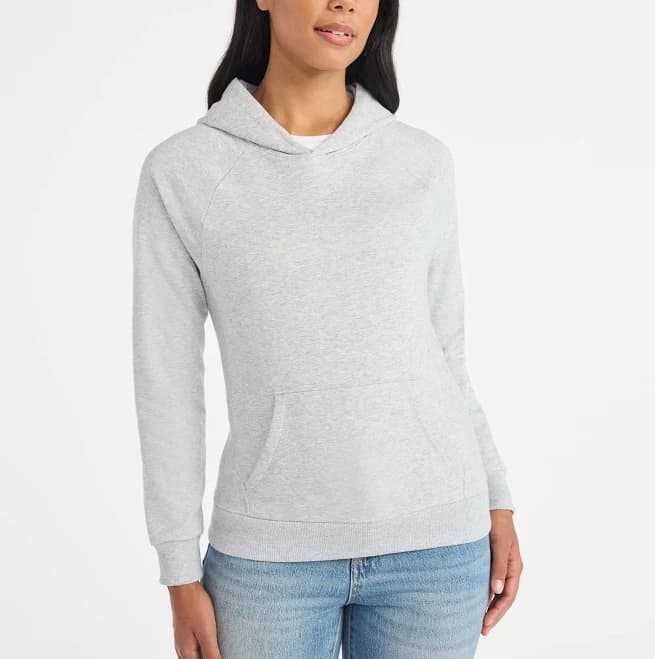 Time and Tru Women's Fleece Hoodie