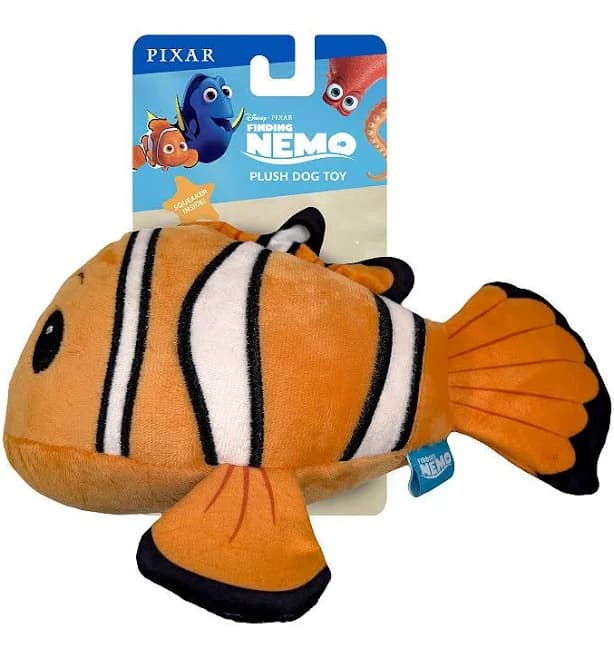Disney/Pixar's Finding Nemo Plush Squeaker & Crinkle Dog Toy