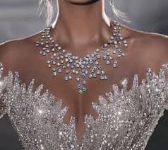 3pcs SILVER~GOLD Jewelry Set l Rhinestone Earrings l Necklace l Bracel – Bouquets by Nicole