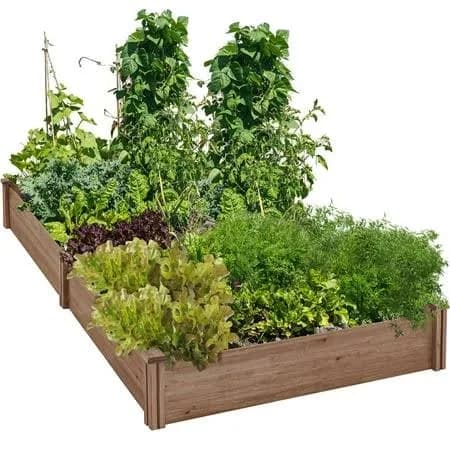 Yaheetech Wooden Raised Garden Bed Planter