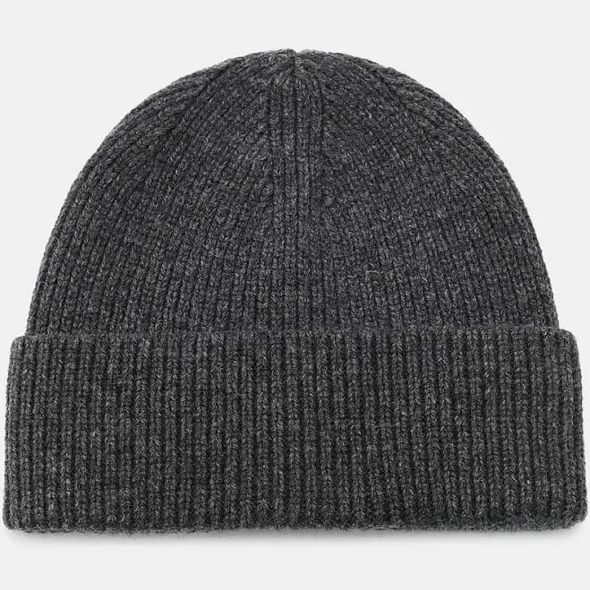 Zara Cuffed Ribbed Beanie Hat