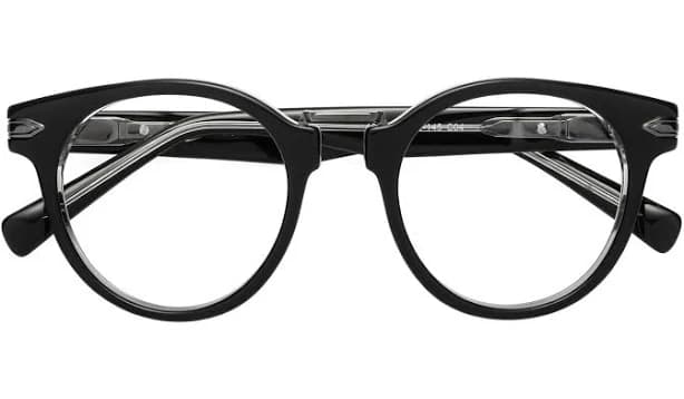 Alfonso Geek-Chic Round Geometric Full-Rim Eyeglasses