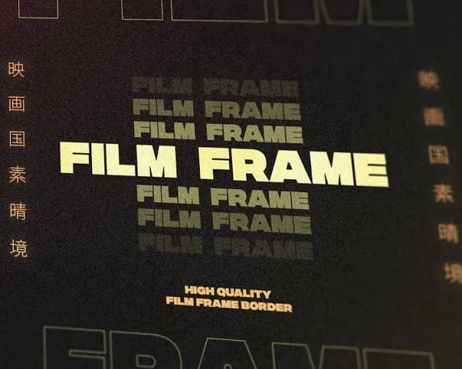 10 FILM FRAME | instant film frames, super 8mm, film negative border, film strip, filmmaker overlays, kodak portra overlay