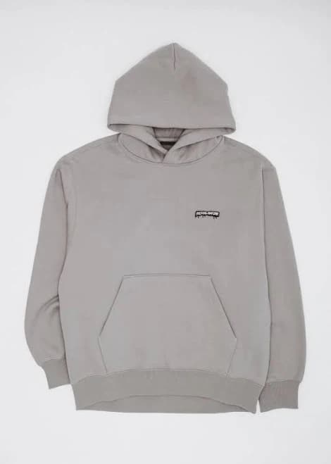 Velcro Stamp Micro Logo Hoodie