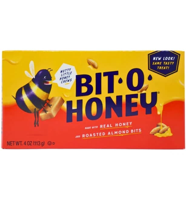(3 Pack) Bit-O-Honey 3.7oz Peg Bag Case