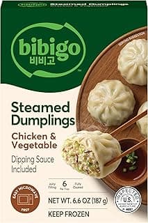 Chicken and Vegetable Steamed Dumplings, 6.6 Oz