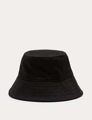 Marks & Spencer Pure Cotton Canvas Bucket Hat