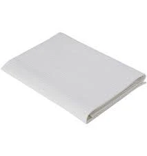"Piqué" sauna towel, white