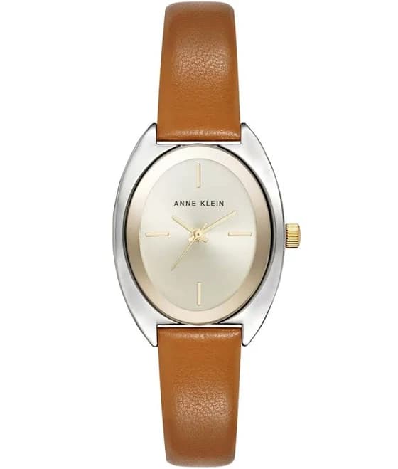 Anne Klein Women's Quartz Premier Two-Tone Leather Watch
