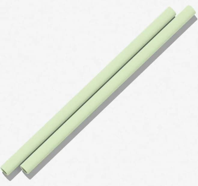 Bink Silicone Straws 2 Pack Matcha