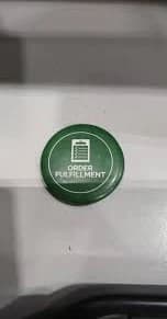 Lowe's Order Fulfillment Button Badge